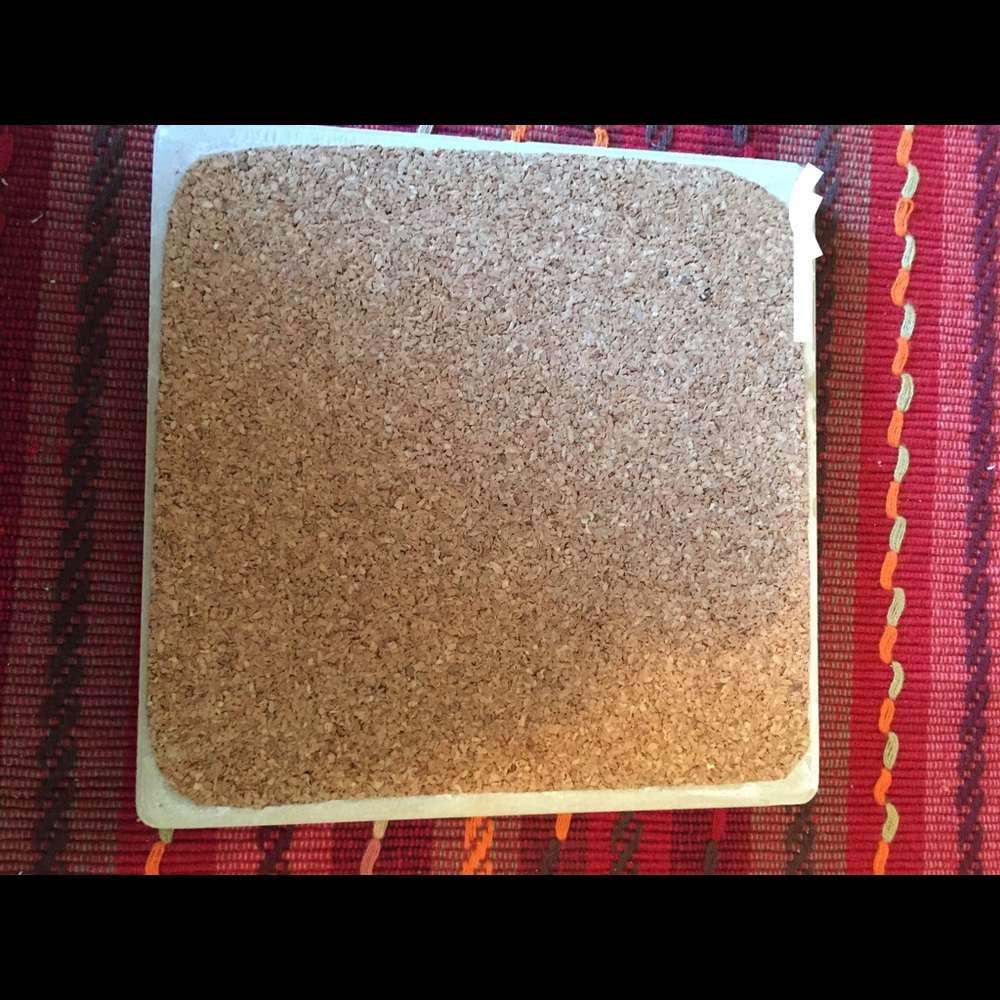 6" by 6" tile hot plate / trivet - handmade - Picture 3 of 3